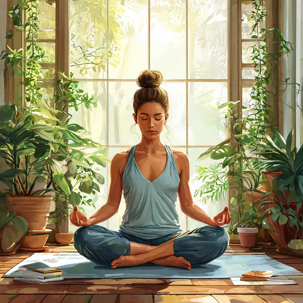 Как йога и медитация помогают справляться со стрессом на работе